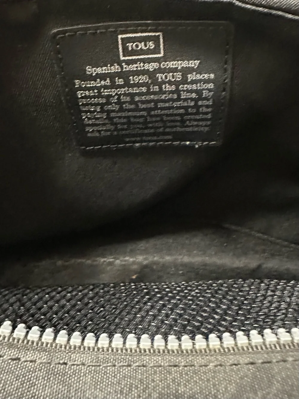 TOUS Kaos Baby / All Purpose Shoulder Bag in Anthracite-Black - Picture 10 of 11